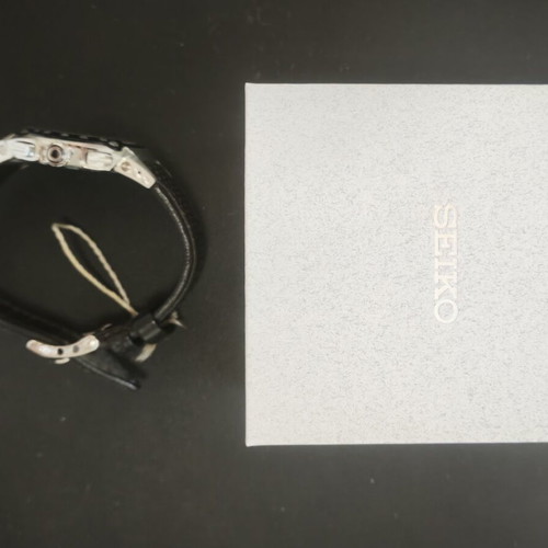 Seiko Sportura Alarm Chronograph 7T62 watch NOS with box