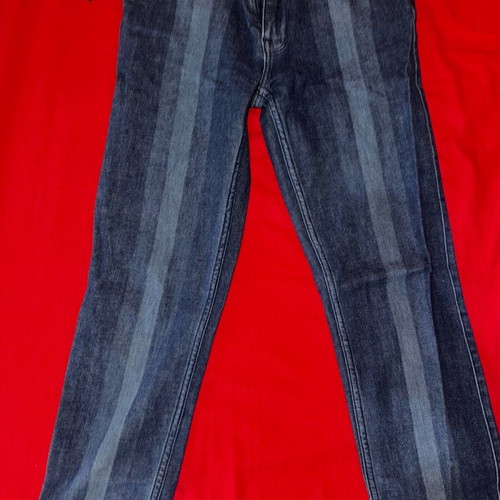 Jean Lee body optix cropped blue pants like new, size S