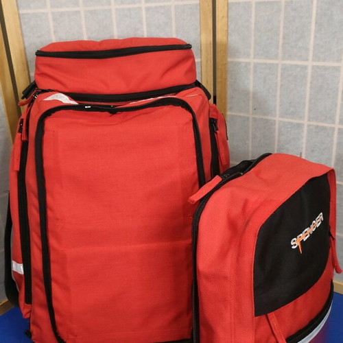 Spencer R-Aid Pro rescue backpack 45L like new with 5 pouches