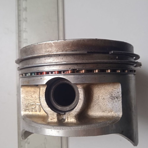 Kawasaki klr 250 cylinder piston used, std 74mm, made in Japan