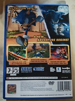 Sonic Unleashed PS2 game