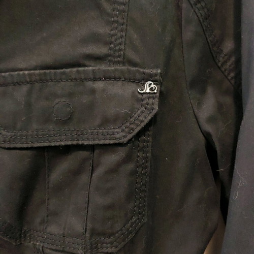 S.Oliver casual jacket black like new, utility style