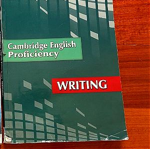 Cambridge English proficiency writing