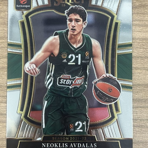 2025-26 Panini Select Euroleague Basketball Card Neoklis Avdalas like new
