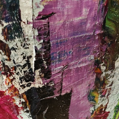 Oil painting 150×130 cm, handmade with authentic oil colors