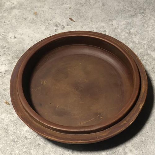 Vintage Chinese carved box with butterflies