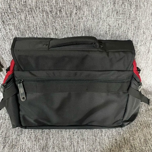 Laptop bag red-black two-tone like new