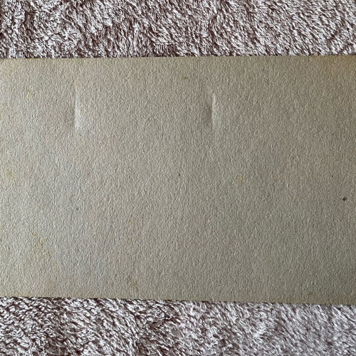 Olympiakos cardboard card used, large size, 1980s