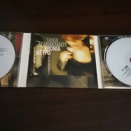 Tania Tsanaklidou 2 Chronia Metro double CD like new