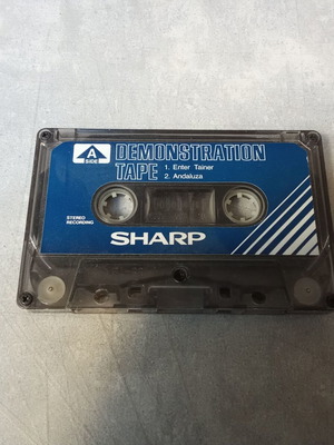 Κασέτα ήχου Sharp vintage promo demonstration μεταχειρισμένη δεκαετίας 1980