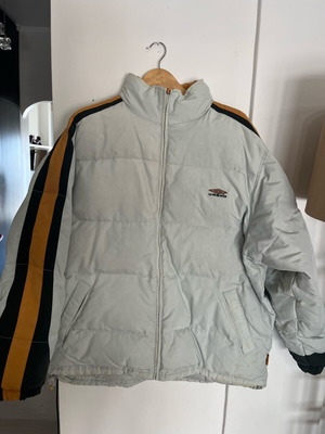 Umbro men's puffer jacket used, beige, size XL
