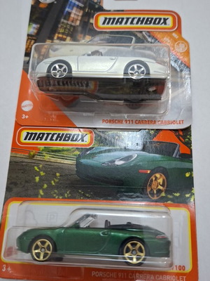 Matchbox cars new, pack of 2