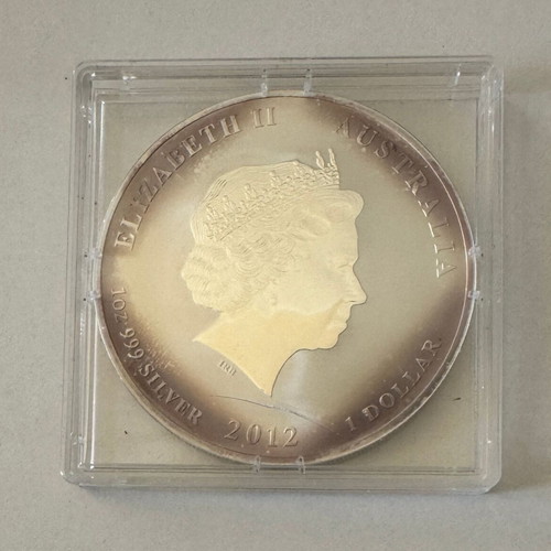 Australia 2012 1 Dollar Silver Coin Year of the Dragon new