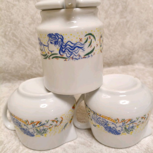 Collectible serving set like new, Stathopoulos design