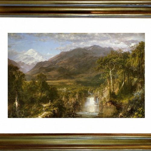 The Heart of the Andes print by Frederic Edwin Church luxury framed new