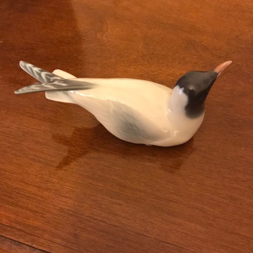 Original Copenhagen porcelain decorative bird used