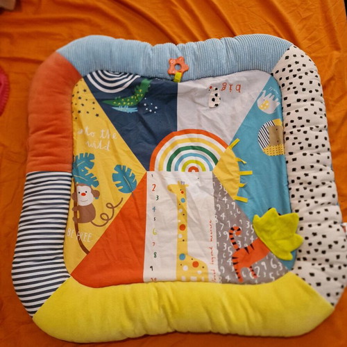 Activity mat used for babies
