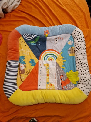 Activity mat used for babies