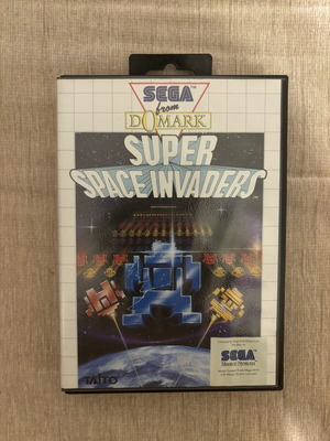 Super Space Invaders SEGA Master System complete
