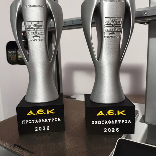 AEK Championship Trophy 2026 3D Printed Replica