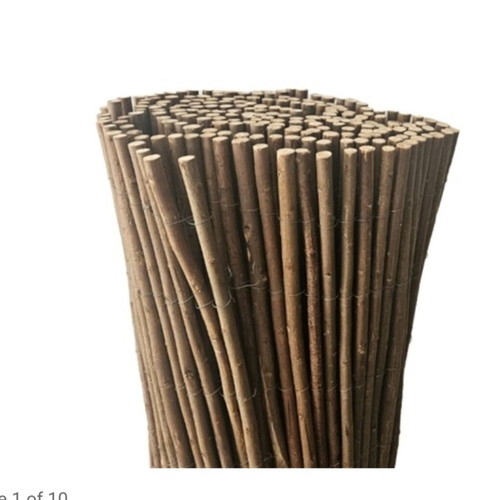 Reed Fences used, 15.9m total length, galvanized wire