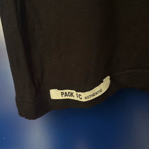 PAOK FC Authentics Women's Sleeveless Dress Like New Black Size L