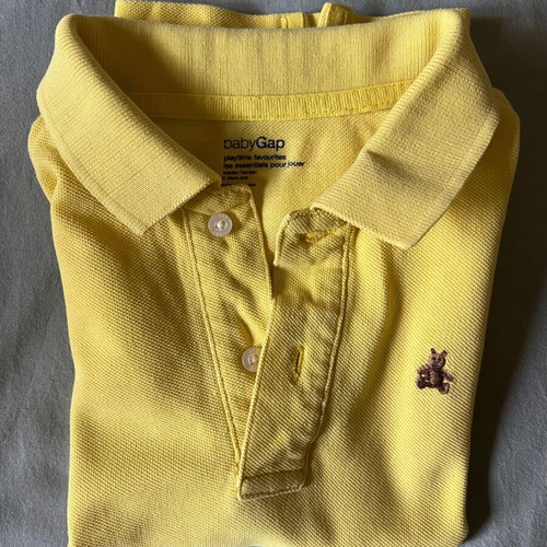 Gap t-shirt for boy 6 years old, like new, yellow, size 116 cm
