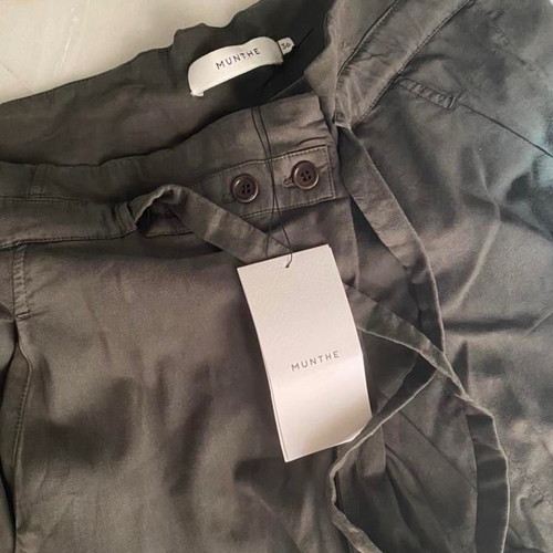 Paperbag military style khaki pants MUNTHE new