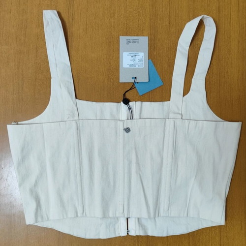Attrattivo Corset Women M New Cream Cotton