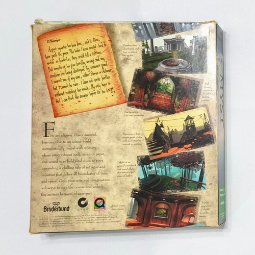 Myst PC Big Box περιπέτεια μεταχειρισμένο, πολύ καλή κατάσταση