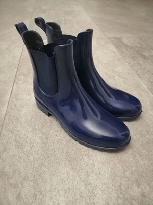 Esmara women's galoshes used, size 37, blue