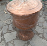 Holy Water Font new, copper