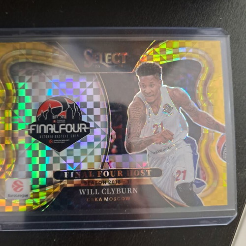Panini Select Euroleague Will Clyburn Hosts card new