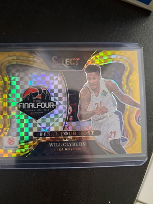Panini Select Euroleague Will Clyburn Hosts card new