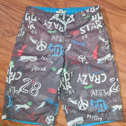 Ralph Lauren boys' swim shorts like new, size L, green