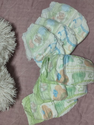 Diapers size 7 new