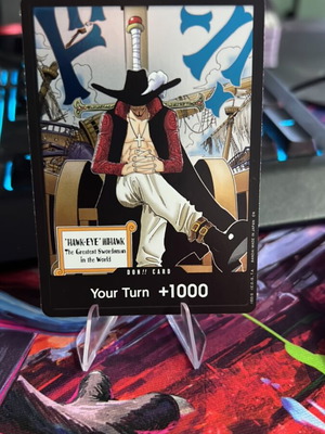 Don Mihawk Your Turn card like new Op14