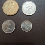 Canadian coins, assorted