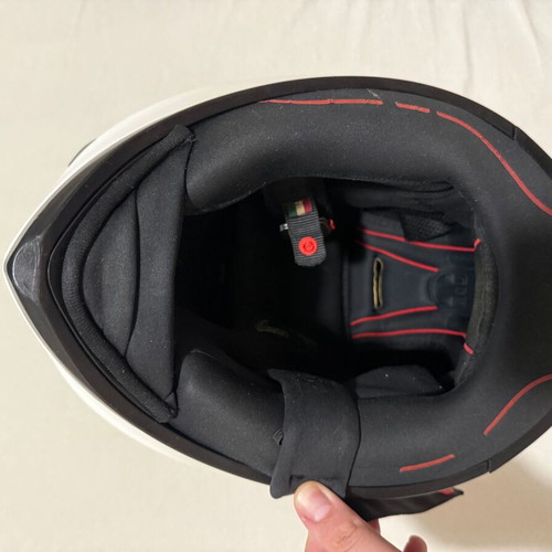AGV K1 S Solid White Full Face Helmet like new, ML size, ECE 22.06