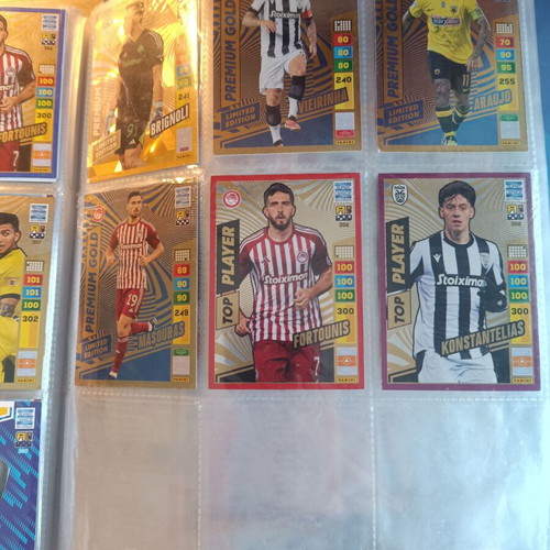 Adrenalyn Panini album like new with 350 cards, rare and duplicates