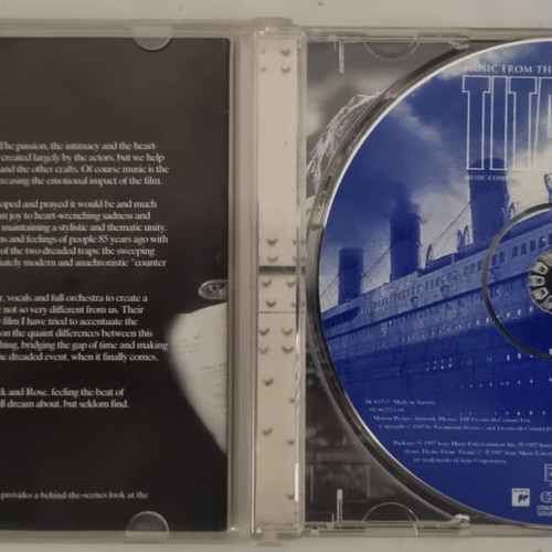 Titanic CD soundtrack