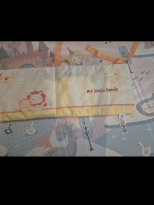 Protector for small crib or cradle used