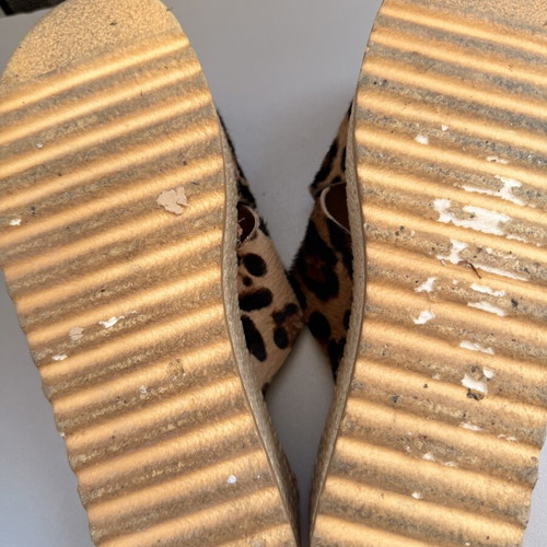 Platform shoes used, size 39, brown