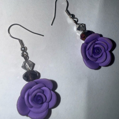 Earrings like new, pack of 6, gold-colored
