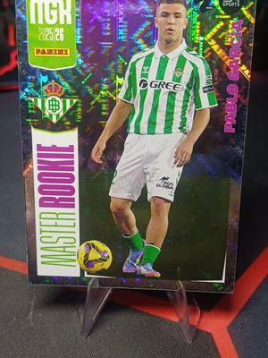 Panini Megacracks La Liga 2025/26 Pablo García Master Rookie card like new