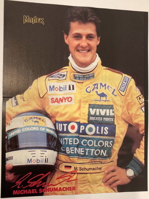 Michael Schumacher Final Four 1994 ένθετο αφίσα σαν καινούργιο