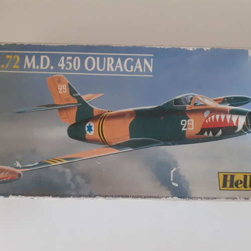 1.72 M.D. 450 Ouragan model kit Heller new