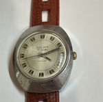 Poljot men's mechanical watch used, 17 jewels, silver