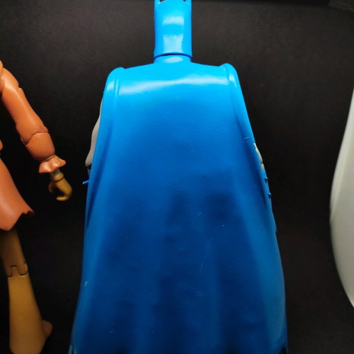 Batman and Scarecrow figures used, collectible Direct DC 2003