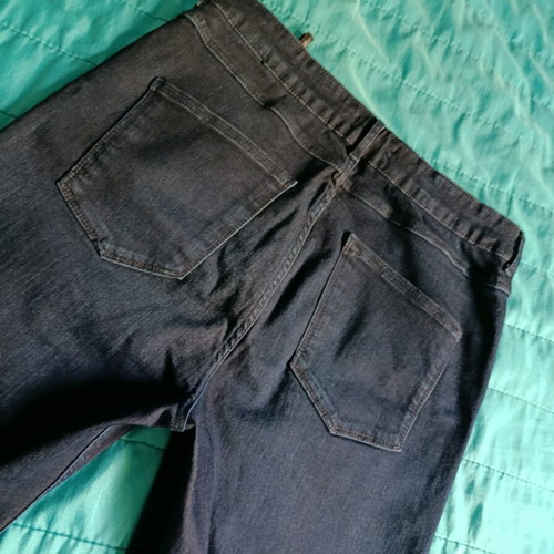 Zara jeans like new, dark blue, size 40/L